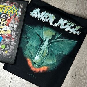 OVERKILL BAND BACK PATCH